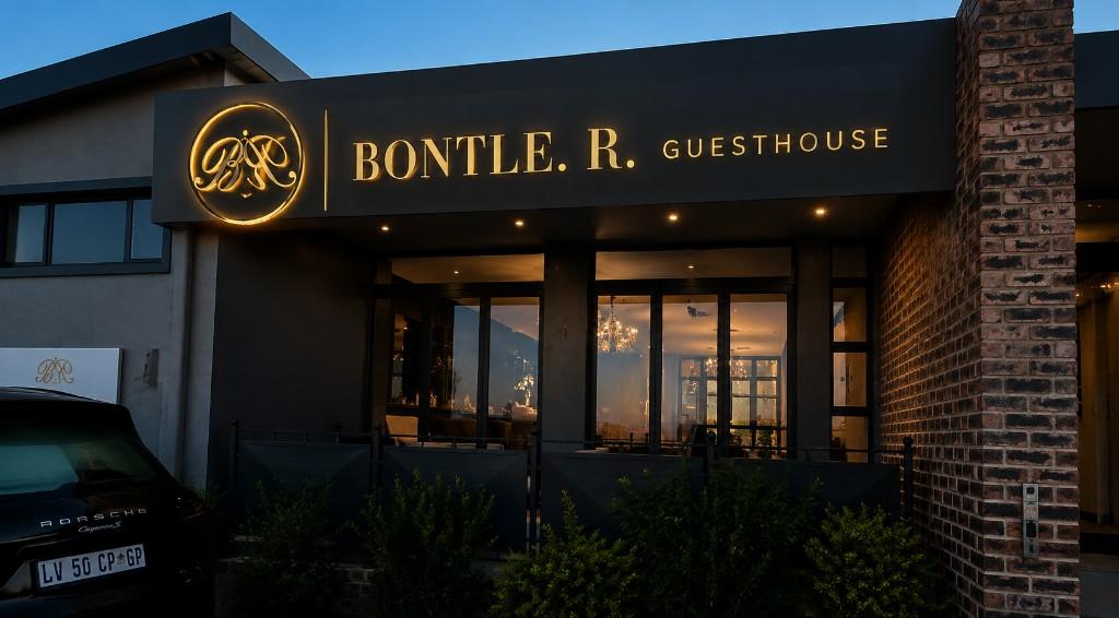 Bontle. R. Guesthouse exterior entrance